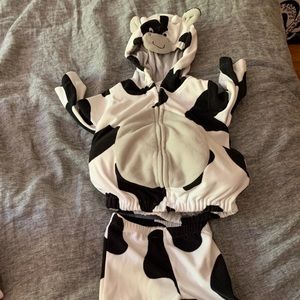 Carter’s 2 piece cow costume - 12 months